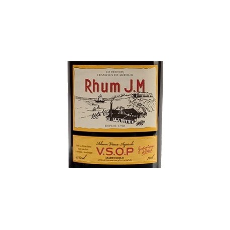 Rhum Vieux J.M. VSOP 43° 70 cl