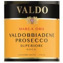 Spumante Valdobbiadene Prosecco Superiore extra dry Marca Oro 75 cl - Valdo