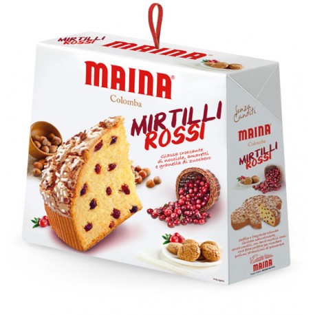 Colomba Mirtilli rossi Maina 750 gr