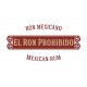 Ron Mexican Reserva Solera 12 anni 70 cl - El Ron Prohibido