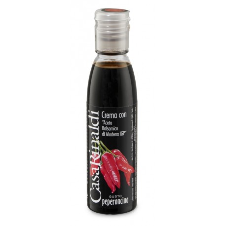 Crema con “Aceto Balsamico di Modena i.g.p.” al peperoncino 150 ml - Casa Rinaldi