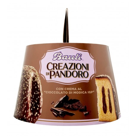 Il Pandoro al cioccolato di Modica Bauli 750 gr